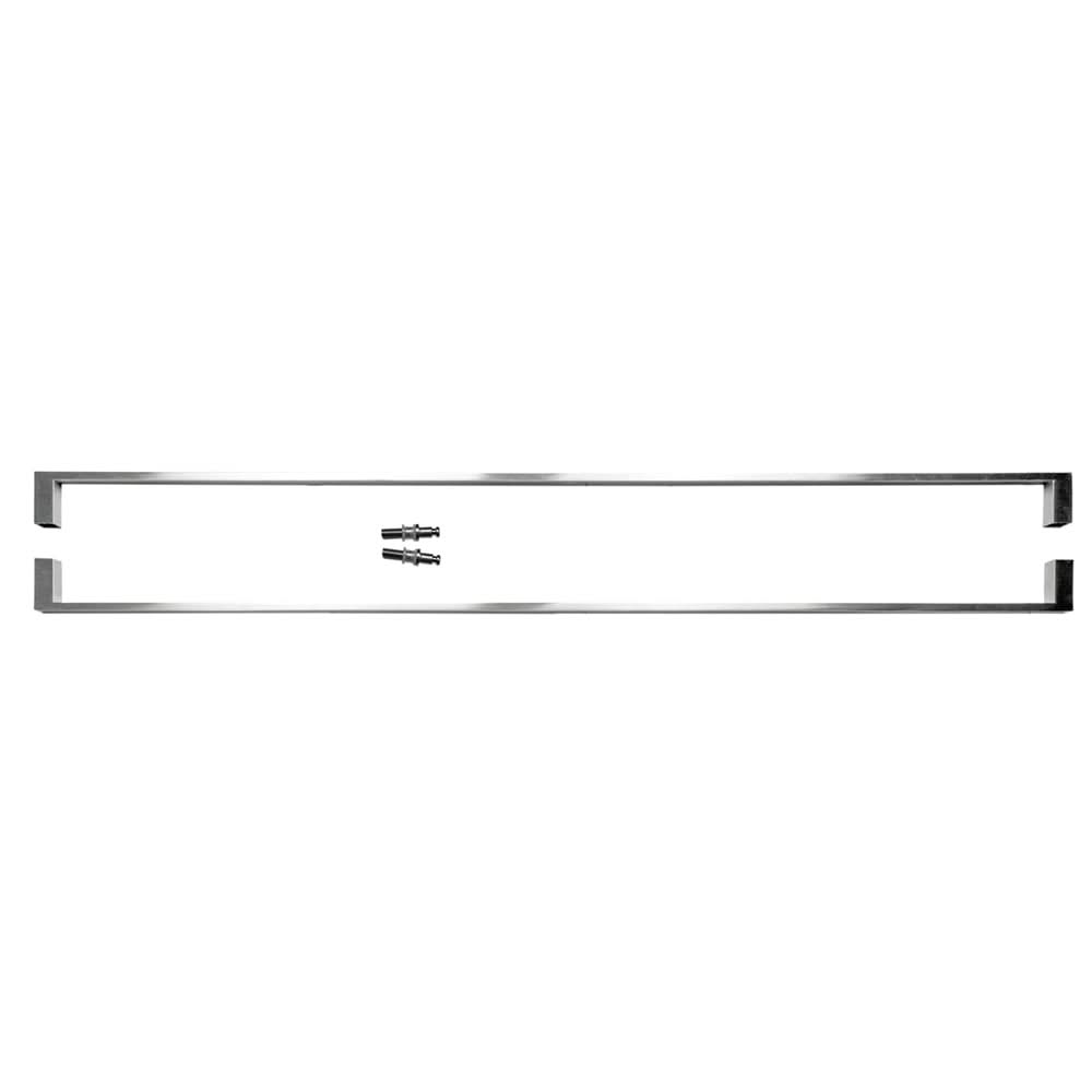 HDD Pro Cosmic voordeurgreep Inox Plus geborsteld, vooraanzicht