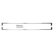 HDD Pro Cosmic voordeurgreep Inox Plus geborsteld voor dikke deur, vooraanzicht
