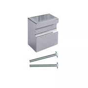 HDD Pro voordeurknop Top X-treme Chrome — vooraanzicht
