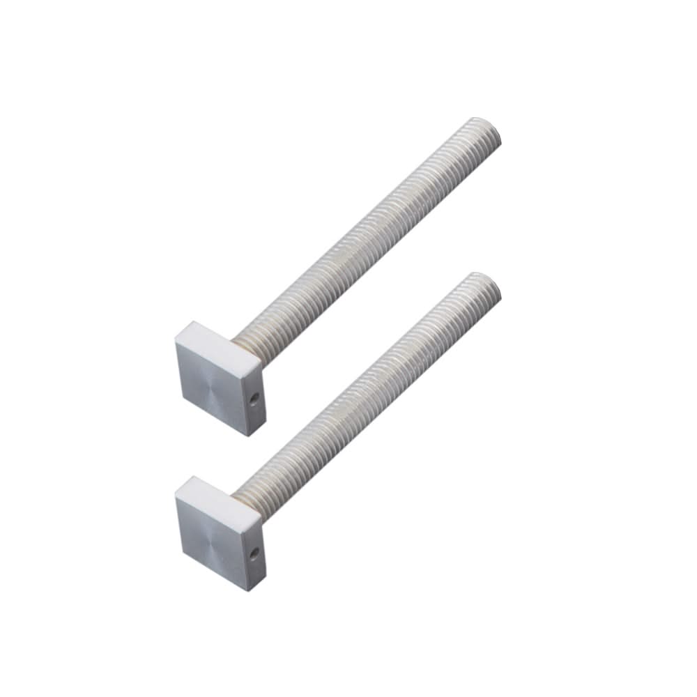 HDD Pro bevestigingsset M10 trekker buitendeur inox plus, vooraanzicht