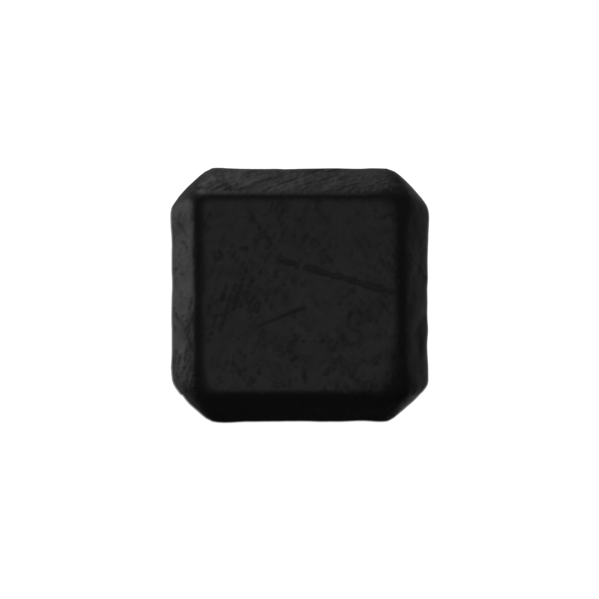 Crafino Rock meubelknop 10 mm craft zwart detail