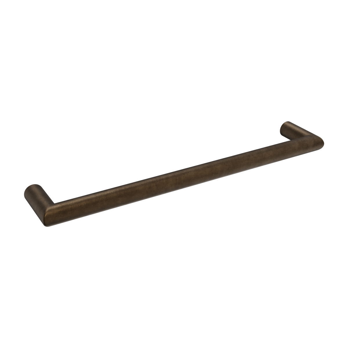 Crafino Moon deurgreep 230 mm craft brons vooraanzicht