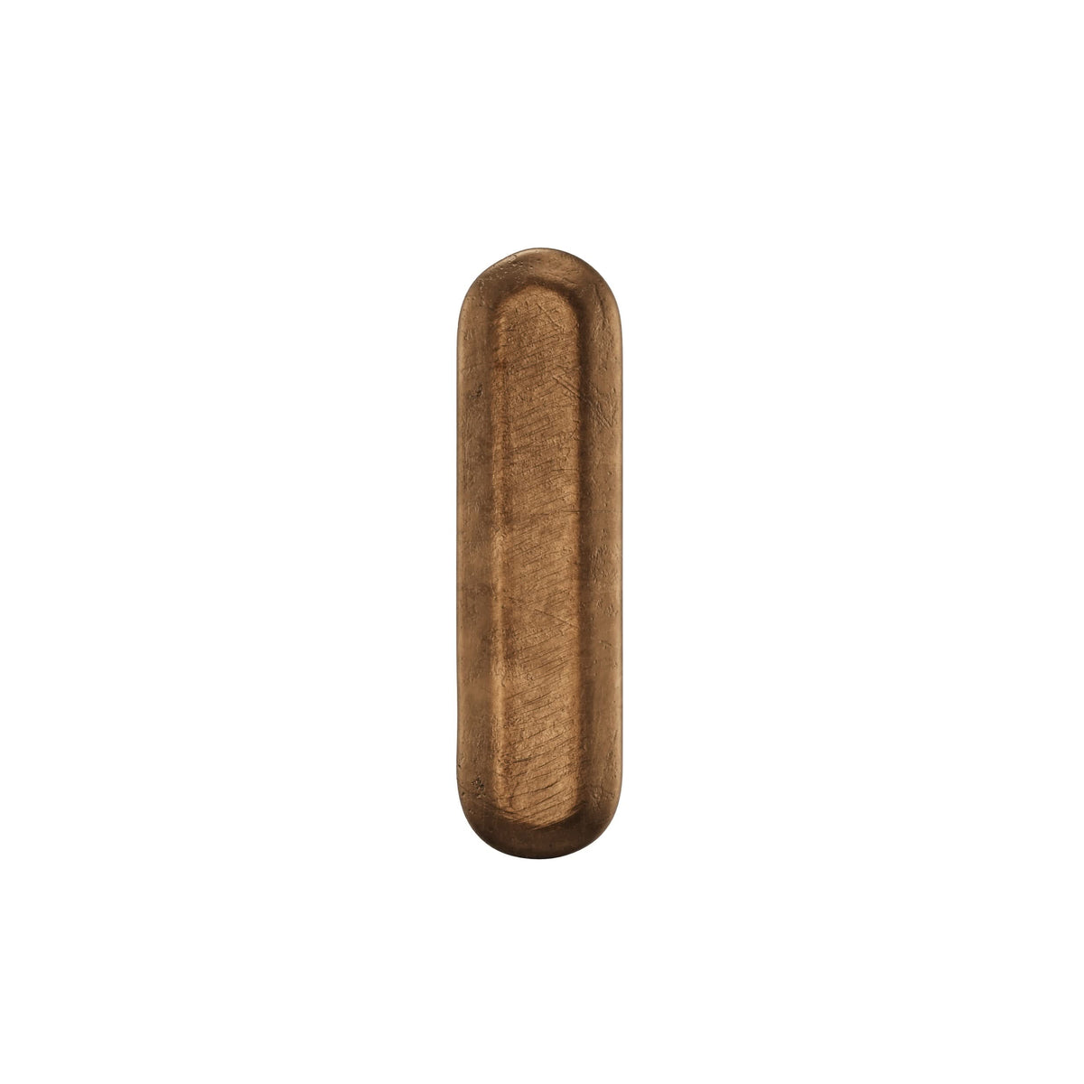 Crafino Terra meubelknop mini T craft cognac detail