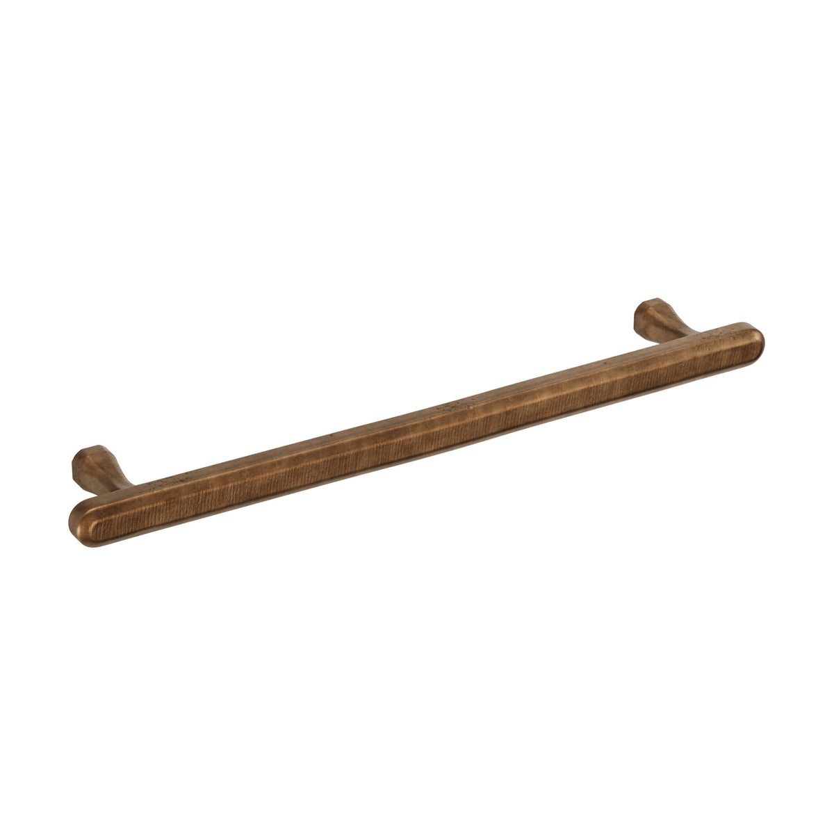 Crafino Terra meubelgreep 160 mm craft cognac detail