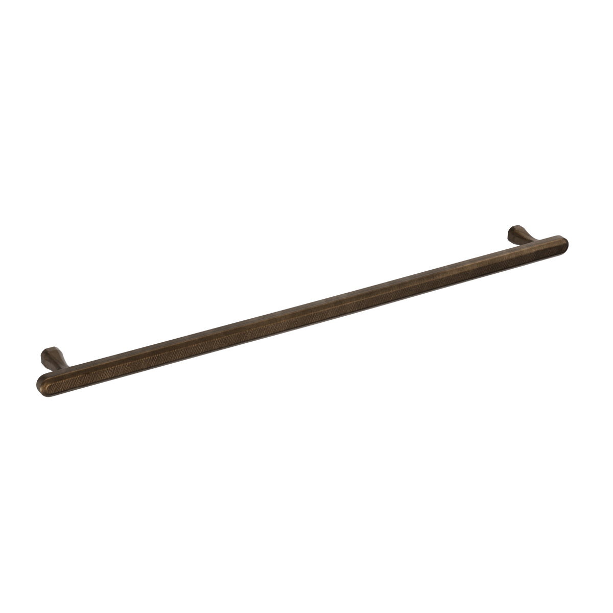 Crafino Terra meubelgreep 285 mm craft brons vooraanzicht