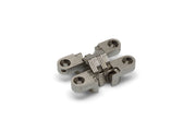 DX SOSS onzichtbaar scharnier 205 NP 13x60 mm vernikkeld - vooraanzicht