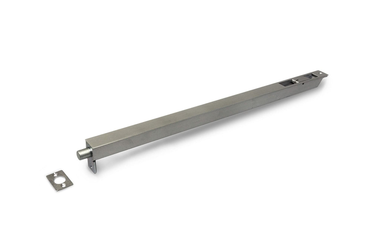 Dulimex DX bascule kantschuif 7550 AS 450 mm aluminium met facetrand - vooraanzicht