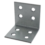 Starx Versterkingshoek 40x40x40 mm verzinkt (per 50) vooraanzicht