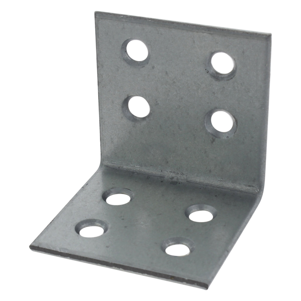 Starx Versterkingshoek 40x40x40 mm verzinkt (per 50) vooraanzicht