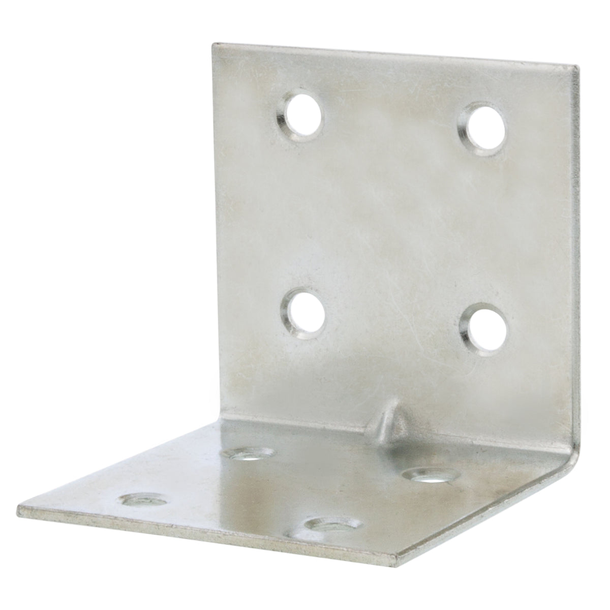 Starx Versterkingshoek 60x60x60 mm verzinkt vooraanzicht