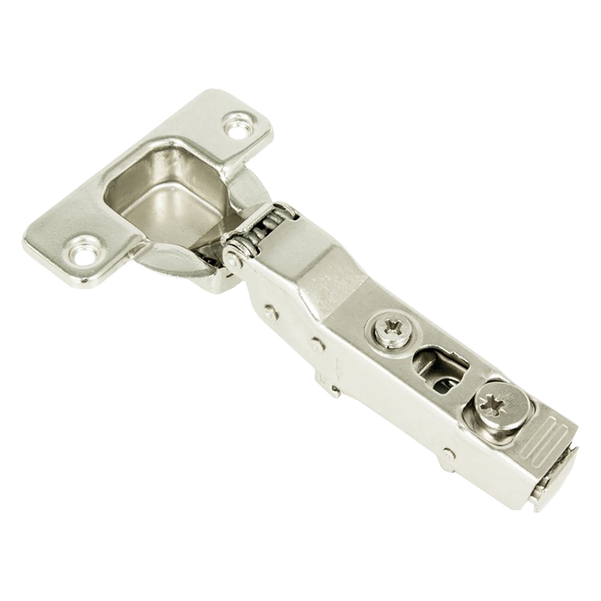 Starx clip-on potscharnier half opdek 110° softclose – vooraanzicht