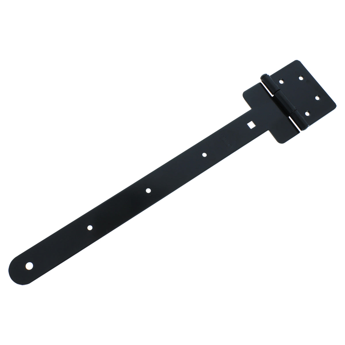 Starx kruisheng vierkant zwart, 400 x 2 mm – vooraanzicht