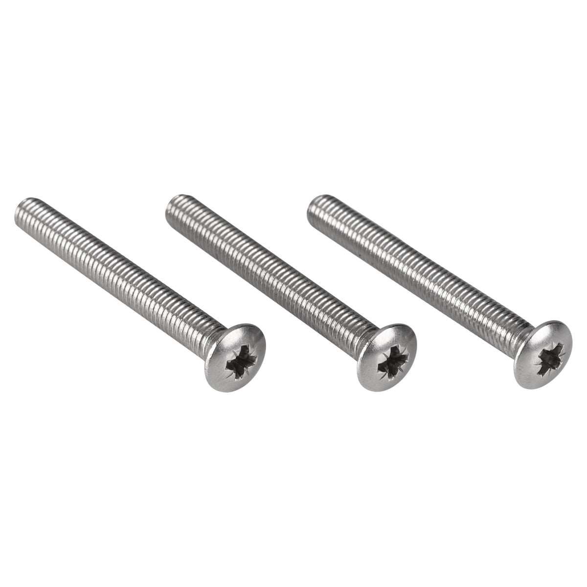 Nemef schroevenset 3400-II voor deurdikte 48-52 mm – vooraanzicht