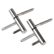 Starx inboorpaumelle vernikkeld 75 x 14 mm vooraanzicht