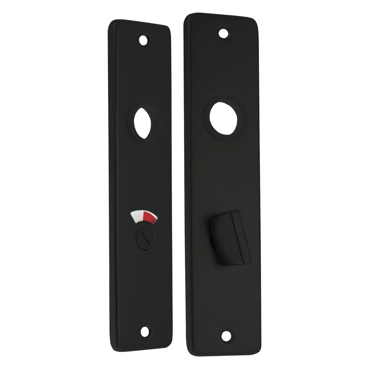 Starx WC-Kurzschild 57-5, Aluminium, schwarz