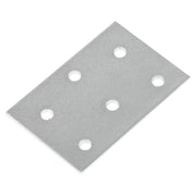 Starx koppelplaat 40 x 60 x 2 mm verzinkt staal, vooraanzicht