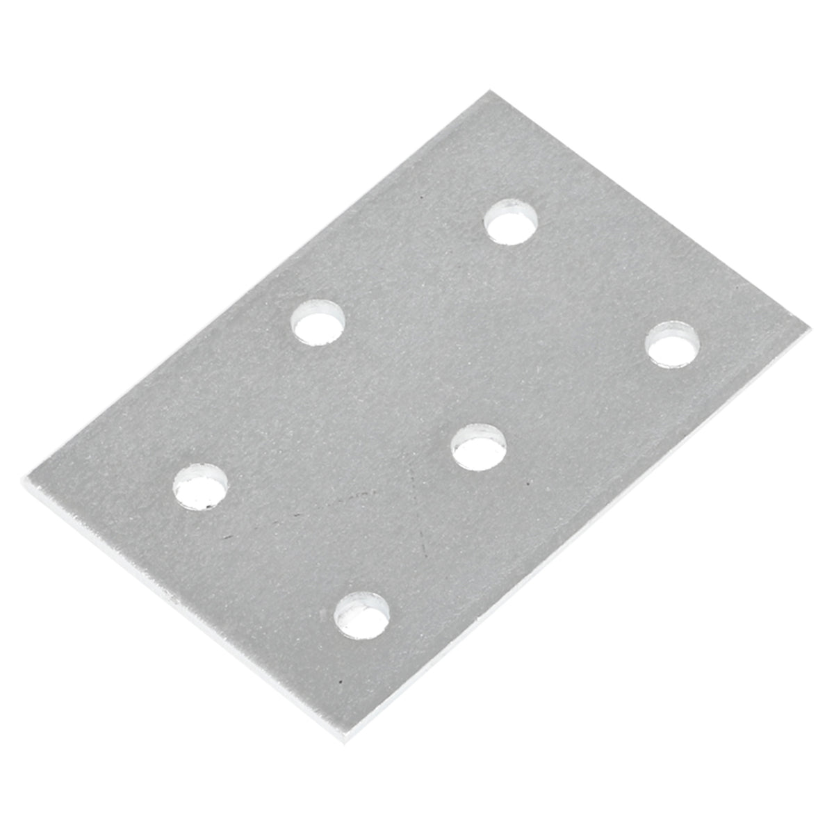 Starx koppelplaat 40 x 60 x 2 mm verzinkt staal, vooraanzicht
