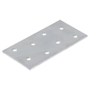 Starx Koppelplaat 40x80x2 mm verzinkt – vooraanzicht