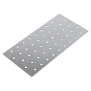 Starx koppelplaat 100 x 200 x 2 mm verzinkt staal, vooraanzicht