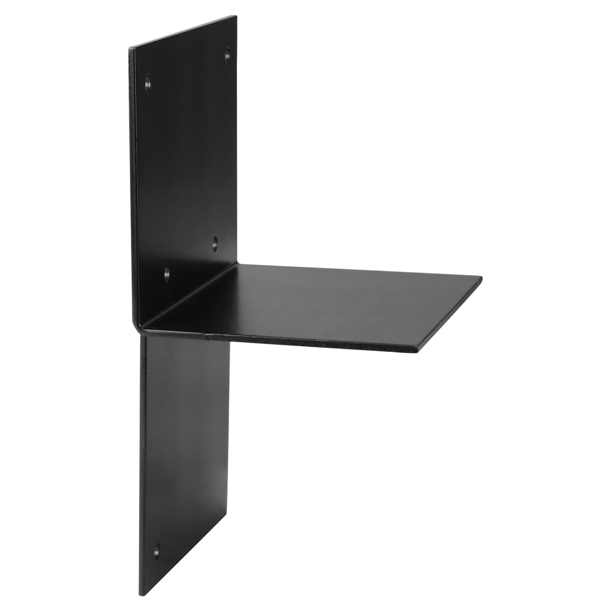 Starx Paalverbinder type TO 7x7 cm zwart vooraanzicht