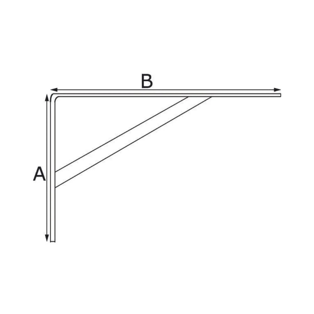 DX plankdrager BEAM zwart – detail