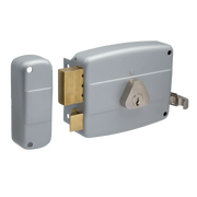 Cisa oplegslot 50321-50 zilver - vooraanzicht