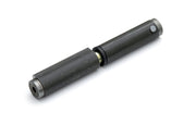 Dulimex DX zelfsluitende aanlaspaumelle met veer 235 x 22 mm blank staal