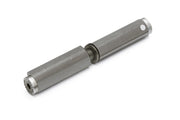 Dulimex DX zelfsluitende aanlaspaumelle met veer 235 x 22 mm RVS AISI 304