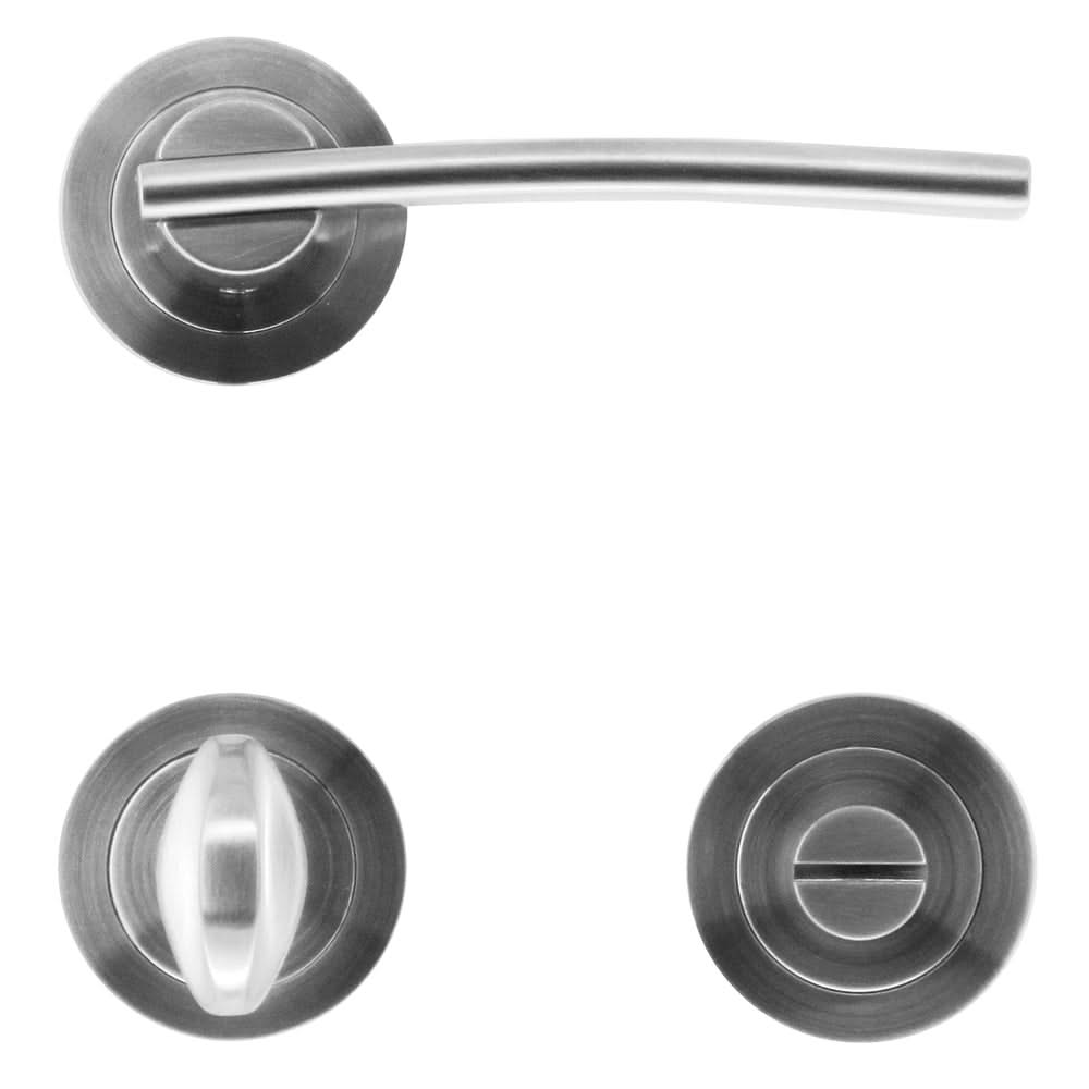 HDD Pro deurkruk Mirca inox look zijaanzicht