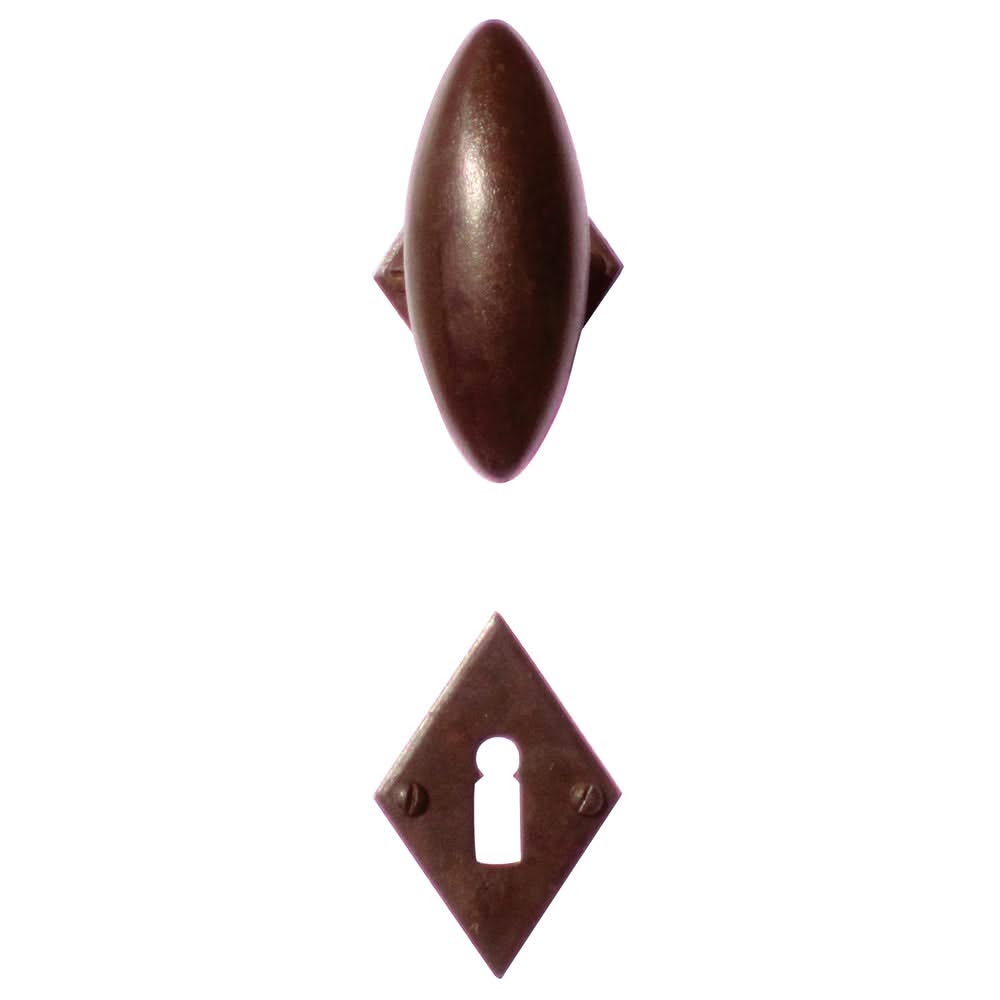 HDD Pro Olive deurkruk roest ruit detail