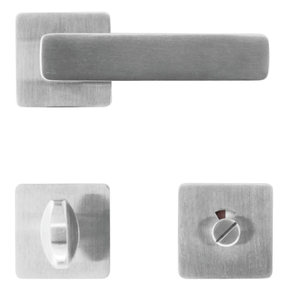 HDD Pro deurkruk RONDI INOX PLUS – zijaanzicht