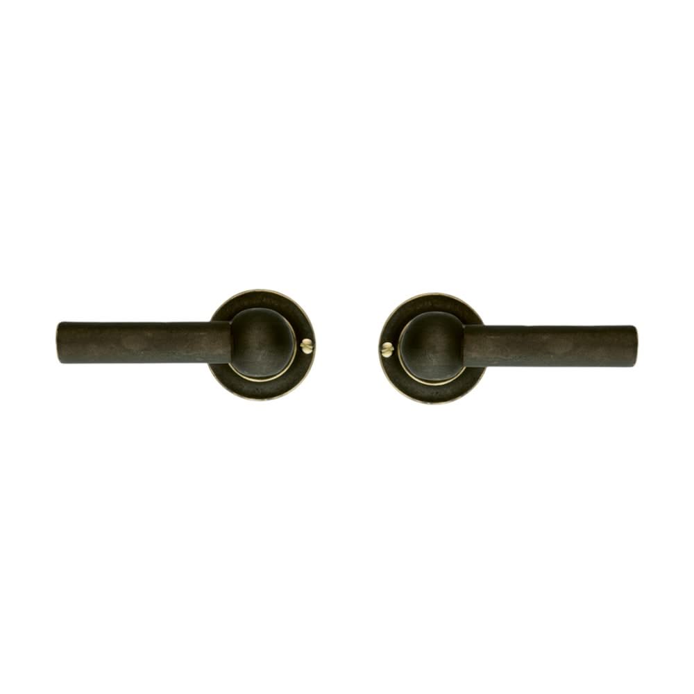 HDD Pro Petra deurkruk old brass – vooraanzicht