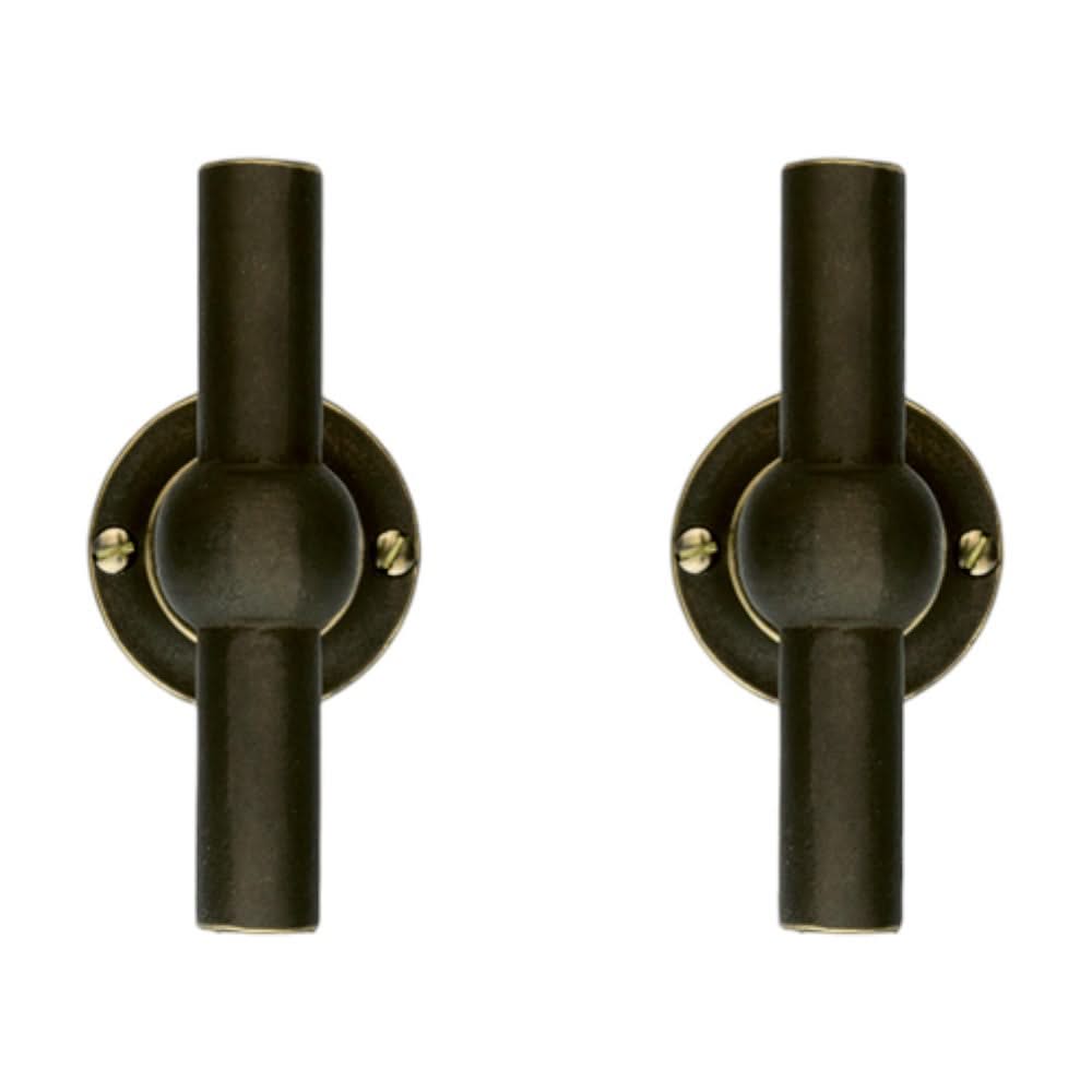 HDD Pro Petra deurkruk old brass – vooraanzicht