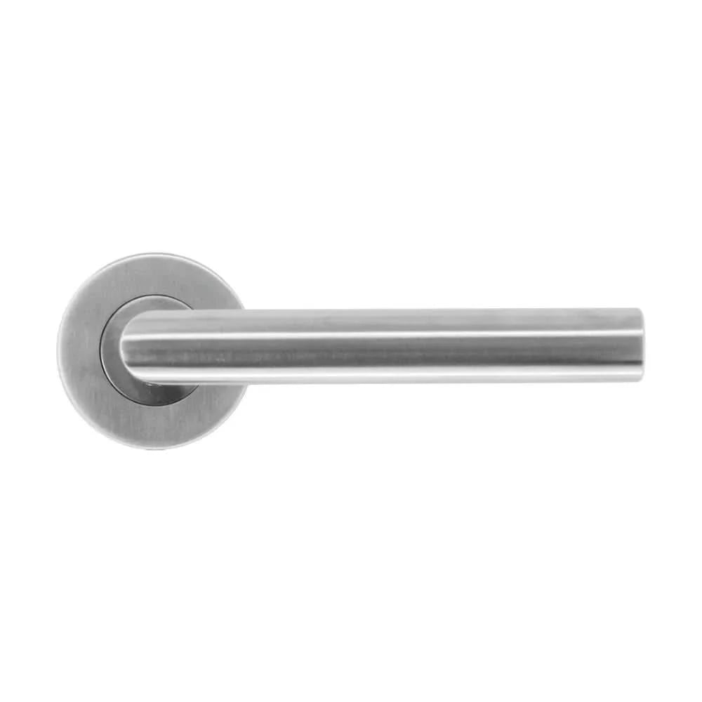 HDD Pro deurkruk Pro Zero I-Shape 19 mm inox geborsteld - vooraanzicht