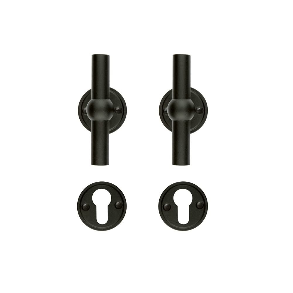 HDD Pro deurkruk PETANA Zwart structuur UV sfeerbeeld