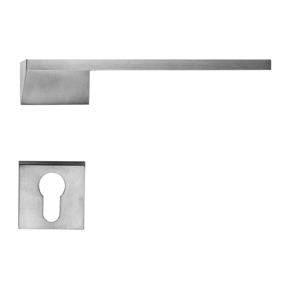 HDD Pro Seliz Inox Look deurkruk – met rozet