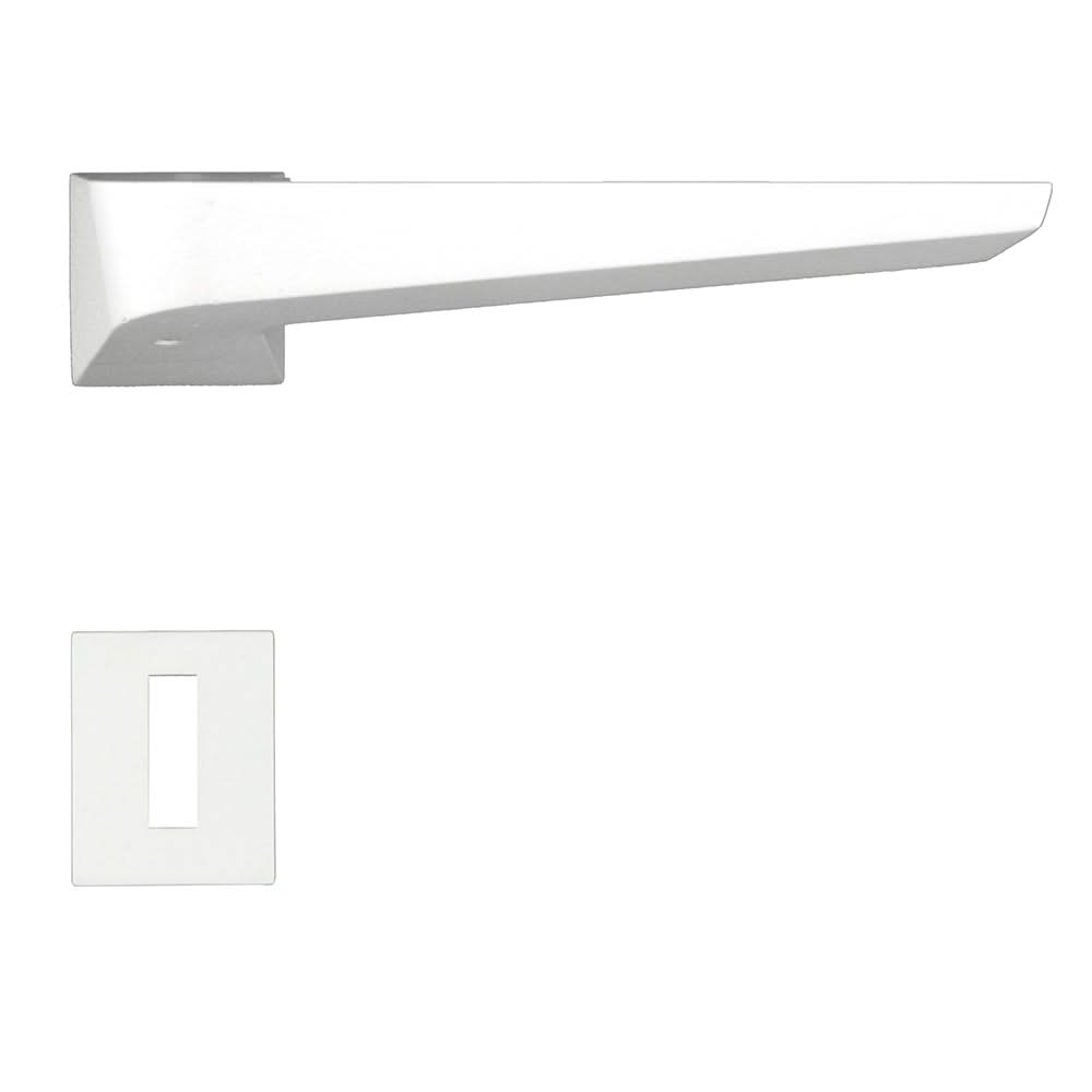 HDD Pro Star Wit Structuur deurkruk – zijaanzicht