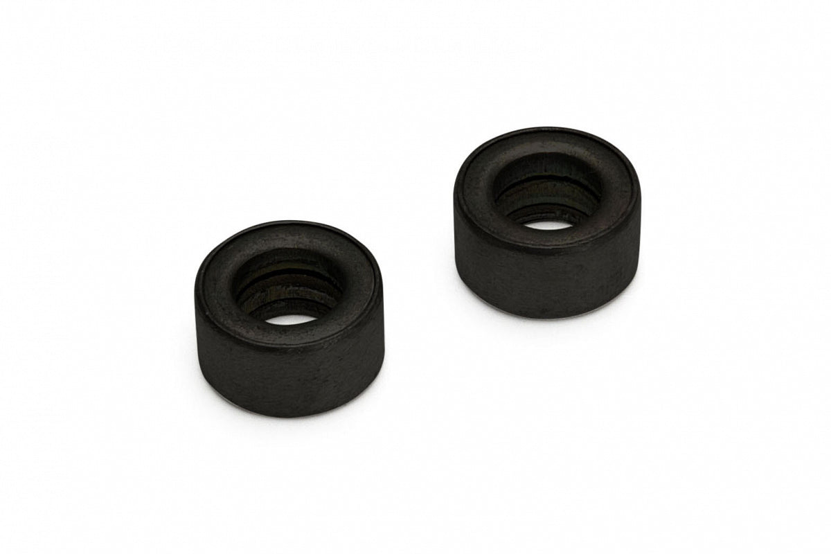 Dulimex lager voor scharnieren 76x76 mm RVS zwart
