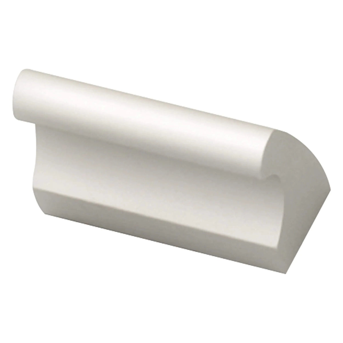Starx meubelgreep aluminium Ø 16 mm (gewefelde grip) – vooraanzicht