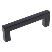 Starx meubelgreep vierkant 12 x 12 x 96 mm mat zwart – vooraanzicht
