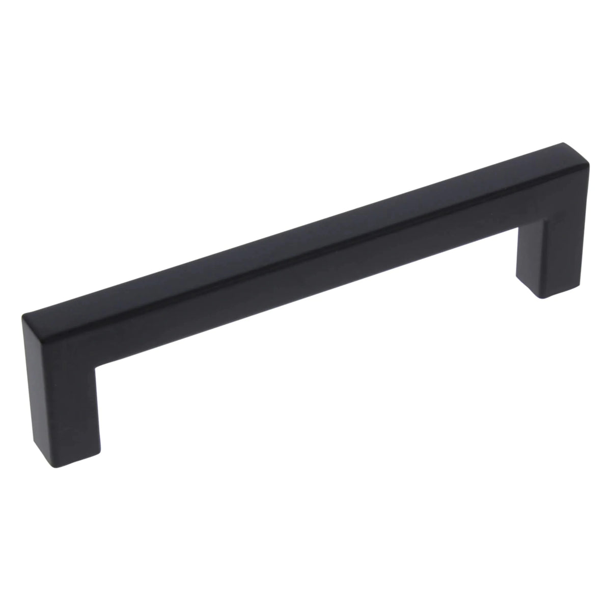 Starx meubelgreep vierkant 12 x 12 x 128 mm mat zwart – vooraanzicht
