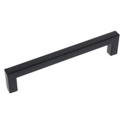 Starx meubelgreep vierkant 12 x 12 x 160 mm mat zwart – vooraanzicht