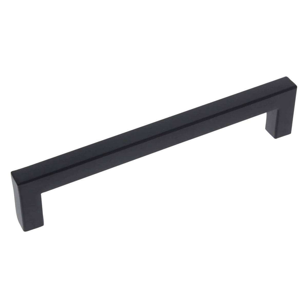 Starx meubelgreep vierkant 12 x 12 x 160 mm mat zwart – vooraanzicht
