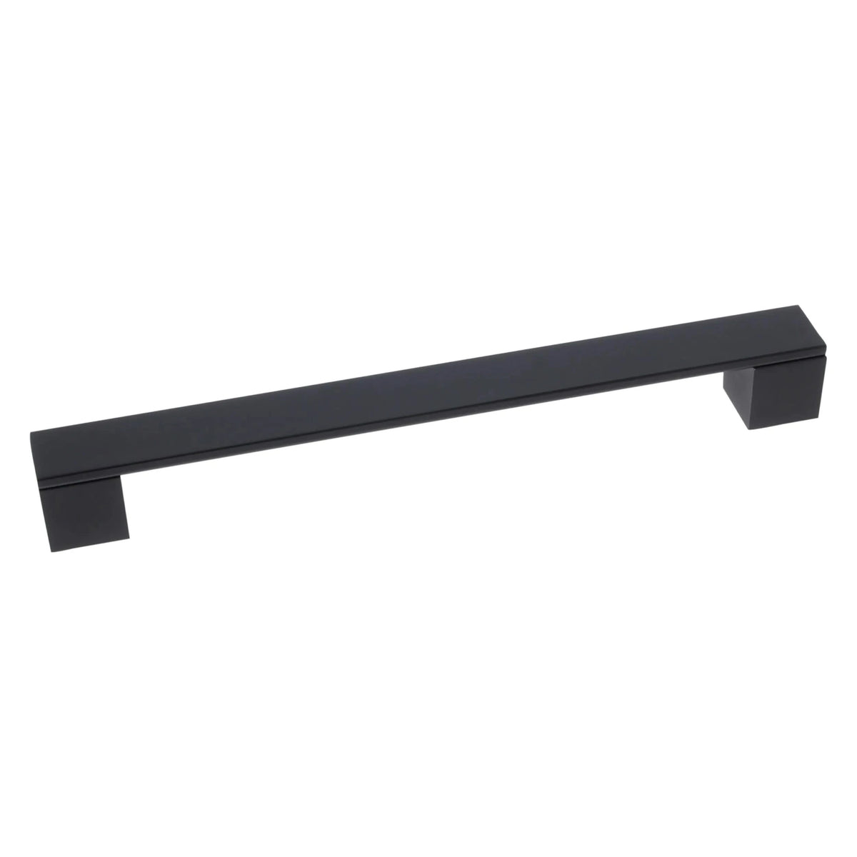 Starx meubelgreep rechthoekig 20 x 24 x 192 mm mat zwart – vooraanzicht
