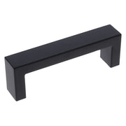 Starx meubelgreep rechthoekig 10 x 20 x 96 mm mat zwart – vooraanzicht