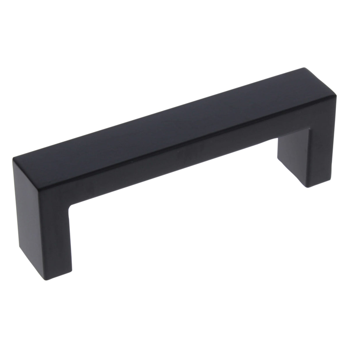 Starx meubelgreep rechthoekig 10 x 20 x 96 mm mat zwart – vooraanzicht