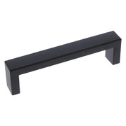 Starx meubelgreep rechthoekig 10 x 20 x 128 mm mat zwart – vooraanzicht