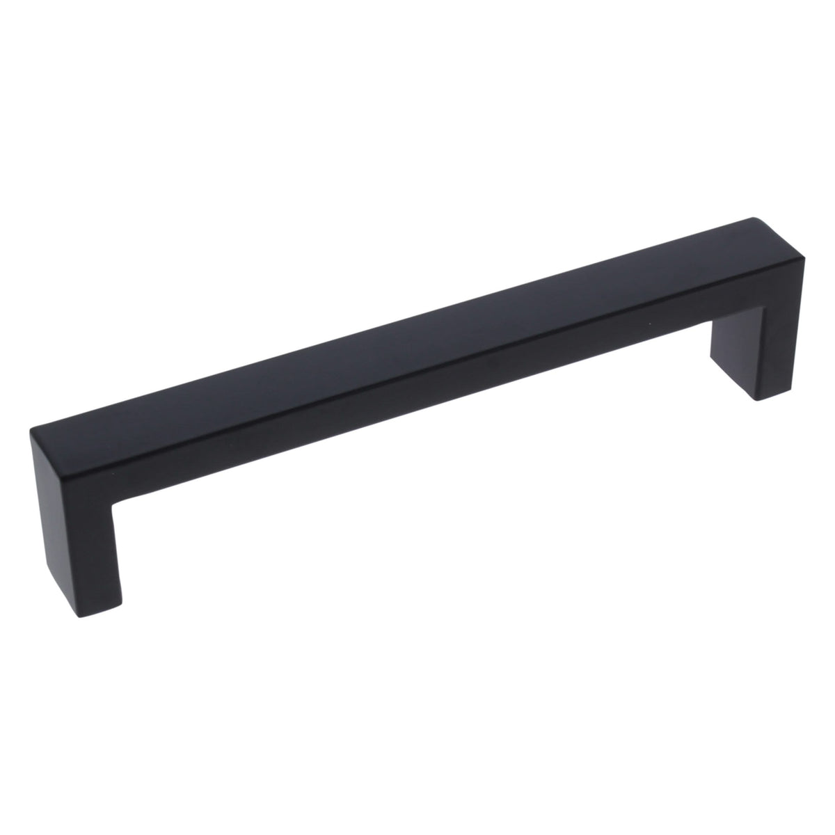 Starx meubelgreep rechthoekig 10 x 20 x 160 mm mat zwart – vooraanzicht