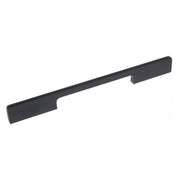 Starx meubelgreep rechthoekig 10 x 25 x 192 mm mat zwart – vooraanzicht
