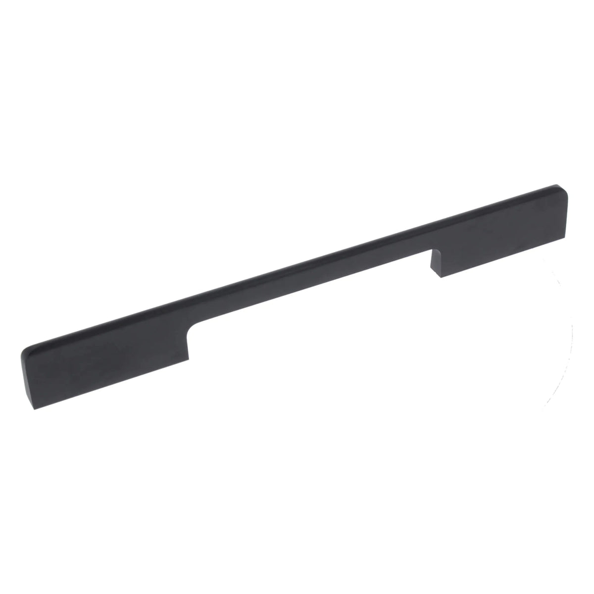 Starx meubelgreep rechthoekig 10 x 25 x 192 mm mat zwart – vooraanzicht
